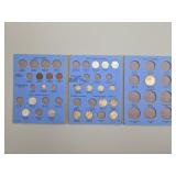Canada Coin Type Collection Book w/ 3 Pennies, 2