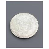 1998 American Silver Eagle coin 1 Troy OZ.
