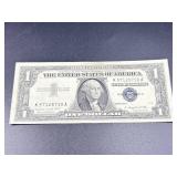$1 U.S. Silver Certificate 1957 K 57125730 A