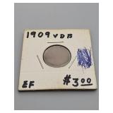 1909 V.D.B. Lincoln Penny.