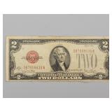 1928-G $2 RED SEAL United States Note