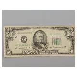 1950-B $50 New Year Federal Reserve Note
