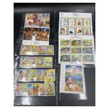 Disney Souvenir Stamp Sheets: Funeira Disney