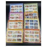Disney Souvenir Stamp Sheets: Dumbo, Bambi, 101