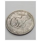 1971 Eisenhower Dollar (S Mint Marking)