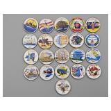(25) Colorized Illinois Statehood Quarter 