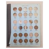 Coin Book w/ 141 Lincoln Cents (132 Wheat