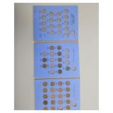 Coin Book w/ 28 Canadian Pennies 1940-1967