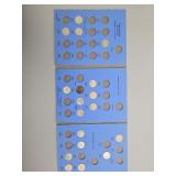 Coin Book w/ 18 Canadian Nickels 1922-1960