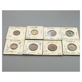 Foreign Currency: 1955 Lebanon, 1959 Nigeria,