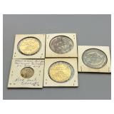 Collectable Token Coins From IL, CO, & PA.