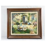 Large Framed (Stu Bidry) Painting. 28x32Inches