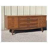 United Furniture Diamond MCM Walnut Dresser