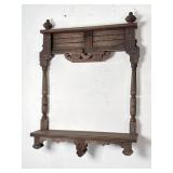 Reclaimed East Lake Style Display Shelf