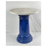 Marble Table Top & Birth Bath Base