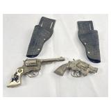 Toy Snap Cap Pistols W/Revolvers.