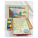 Vtg Across The Continent Game