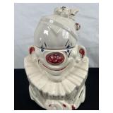 1940ï¿½s McCoy Clown Head Cookie Jar 10in Tall