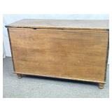 Early 1800s Wood Chest. 49In Wide, 20in Deep.