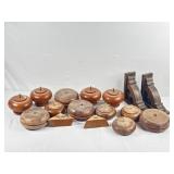 Wood Sofa Legs and Corner Pieces.