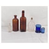 Antique/Vintage Glass Pharmaceutical Bottles/Jars