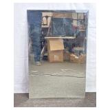 Beveled Glass Mirror. 26X40Inches