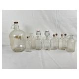 Glass Syrup Jugs/Bottles