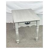 Solid Maple End Table (Refinished) 20In W, 28In D