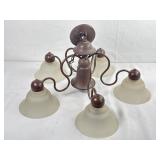 5-Light Metal Hanging Chandelier