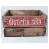 Diet-rite Cola, Royal Crown Cola Wooden Crates