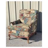 Book Fabric Reading Chair