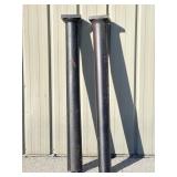 White Pine Porch Pillers. 61In Tall.