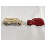 1930ï¿½s-1940ï¿½s Sun Rubber Toy Cars