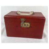 VTG Red Cosmetics Case