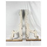 Matching Pair of Corbels. 26In L, 10 1/2Inches T.
