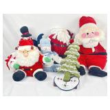 Stuffed Santas & Snowmen