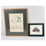 Loving Hearts Make Loving Homes Signed Artwork