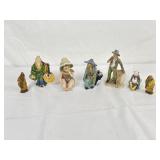 Chinese Mud Men & Other Figurines