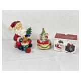Fitz & Floyd Holiday S&p Shakers, Ceramic M