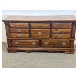 Chest of Drawers, 64In W, 18In D, 32.5In Tall.