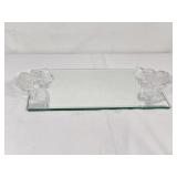 Studio Crystal Mirrored Vanity Tray 13in x9in