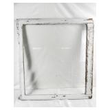 Single Pain of Clear Glass. 28 1/2 x 31Inches.