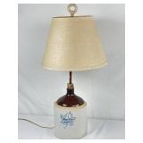Western Stoneware 1-Gal Jug Lamp