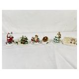 5 Fitz & Floyd Charming Tails Christmas Mouse