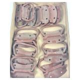 12 Vintage Stanley Trunk Handles