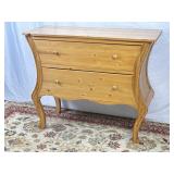 Knotty Pine Chest Of Drawers. 42In W, 34In Tall.