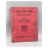 Oliver Manual for Model (HG) Crawler Tractor.