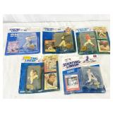 Five Starting Lineup Sports Star Collectibles.