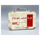 First Aid Kit Box (154) Carved On Lid.