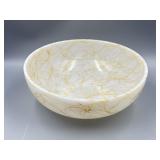 MCM Hazel Atlas Milk Glass Bowl. 10In Diameter